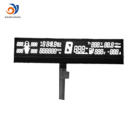 شاشة LCD COG مقاس 146.7*27 VA بأبعاد خارجية OEM وشرائح صغيرة مع إضاءة خلفية LED للسيارات، تباين عالٍ