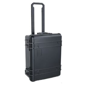 Manufacture of plastic safety waterproof plastic trolley case, electronic instrument, drone box, storage box, OEM foam matching