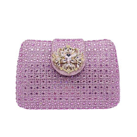 Women's Rhinestone Crossbody Bag - Sparkly Evening Clutch For Wedding & Parties
