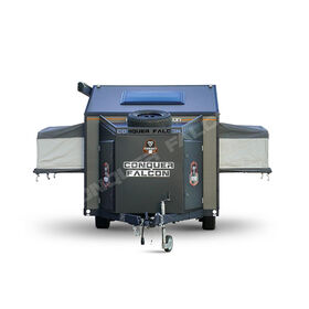 Fábrica Estándar Australiano Caravana Remolque de Viaje Camper Van Remolque para Camping Remolque Camper Pop Up En Venta