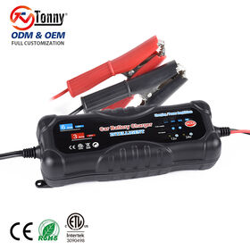 Automatic 12V/24V Charger for Lead Acid Batteries with 12V DC Power Supply Mode and Battery Desulfator Mode Voltage 240V