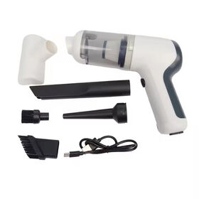 Hot Sale 120W High-Power ABS Material Motor Portable Mini Wireless Vacuum Cleaner for Strong Car Vacuum Cleaning