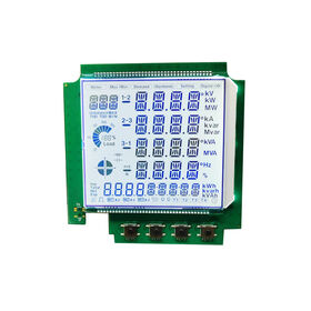 أداة كهربائية صغيرة شاشة عرض lcd 1/5 التحيز 1/16 واجب شاشة عرض lcd زاوية عرض 6: 0 FSTN شاشات الكريستال السائل عالية التباين درجة حرارة واسعة