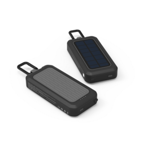 PS-788 Neue wasserdichte Powerbanks mit Solarpanel und LED-Licht für den Außenbereich – Ideal für Großhändler und Distributoren