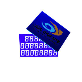 Custom Inverter Negative LCD Screens supplier HTN Monochrome 7 segment LCD display customized factory price High Contrast