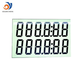 Hersteller Kundenspezifisches TN-Segment-LCD-Display mit positiver Anzeige, LCD-Monitor mit Hintergrundbeleuchtung für Zapfsäulen, kundenspezifisches OEM/ODM