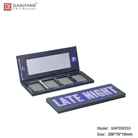 Großhandel Hochpigmentierte Lidschatten-Palette Make-up Kosmetik Gepresste Einzel-Lidschatten Pfannen Eigenmarke