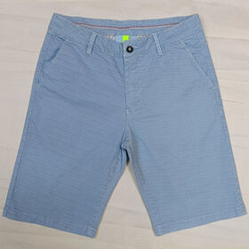 Stocklots Men's garment wash and dying, casual shorts, woven shorts