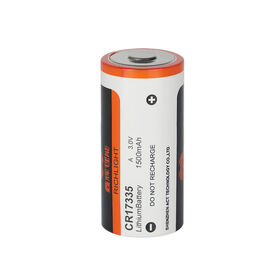 CR17335 1500mAh Lithium Manganese Dioxide Battery for Sensors