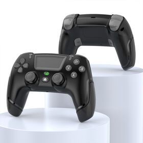 Manette de Jeu sans Fil OEM PS4 avec Boutons Arrière, Bluetooth, Fonction Vibration - Manette sans Fil Personnalisable