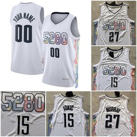 Nikola Jokic Jamal Murray Basketball Jersey 2025 City Swingman Jersey Men Women Youth Premium Quality Cheap