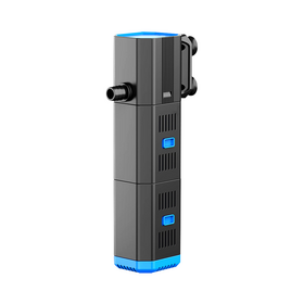 Quiet 4-in-1 Aquarium Internal Filter, 500-1800L/H with 2 Filter Sponges, Water Pump, Oxygen Ventilation, Wave Maker for Tank of 20L-1500L (6W, 500L/H Quiet 4-in-1 Aquarium Internal Filter, 500-1800L/H with 2 Filter Sponges, Water Pump, Oxygen Ventilation, Wave Maker for Tank of 20L-1500L (6W, 500L/H