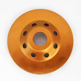 4 Inch Turbo 100 mm Diamond Grinding Disc Cup Wheels Resin-Bonded Deburring Polishing Granite Marble Lava Tile