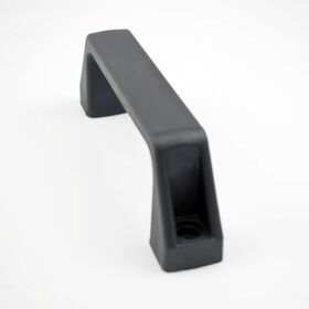 Poignée de fenêtre, poignée de porte d'armoire industrielle, poignée en plastique PA noire