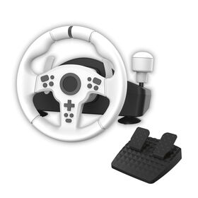 Qiilu Racing Game Wheel Usb Game Steering Wheel Abs Game Steering Wheel 180° Rotation 7 In 1 Vibration Usb Racing Game Wheel With Pedal For Ps4 Pc Buy Standard Quality China Wholesale Racing Wheel For Ps3 Ps2 Usb