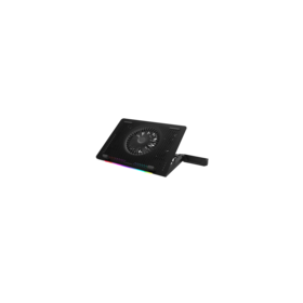 Base de Refrigeração para Laptop Gamer G400R com 3 velocidades ajustáveis e suporte adaptável, ideal para laptops de 13 a 16 polegadas. Solução de resfriamento para laptops de jogos.