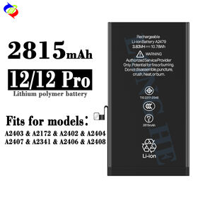 Heißer Verkauf Behebung Popup-Problem Reparatur Handy-Akku für iPhone 12 12 Pro Gesundheit Batterie Austausch A2403 A2172 A2402 A2404 A2407 A2341