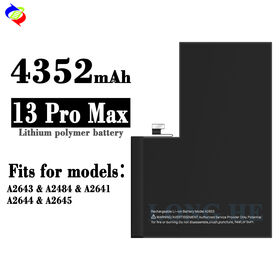 Cable Flex para Reparación de Batería de iPhone 13 Pro Max, Restablecimiento de Salud de Batería al 100%, Piezas de Repuesto Flex para Reparación de Batería A2643 A2484