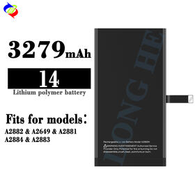 Fabrik Großhandel Smartphone Handy Akku für iPhone 14 Mobiltelefone A2882 A2649 A2881 A2884 A2883