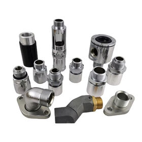 Indikator dan fitting konektor putar hidrolik untuk peralatan SPBU, sambungan putar ekskavator
