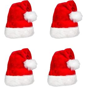 Gorro De Papá Noel Gorros Fiesta Navidad Gorros Navideño | Meses Sin