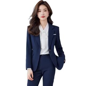 Ensemble Deux Pièces Pour Femmes Manteau à Manches Longues Printemps Automne Et Jupe De Fete Elegante Dtae2403