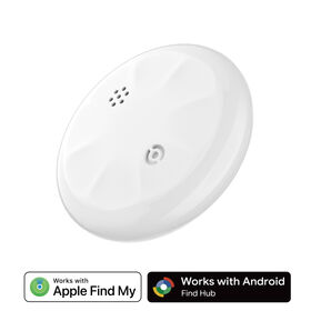 Anti-Loss Bluetooth Tracker with Loud Sound, Smart Wallet Bag Luggage Tracker Tag with Find My APP