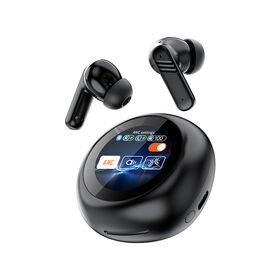 Écouteurs sans fil Bluetooth LX30 Y23 à écran tactile avec réduction de bruit ANC + ENC et affichage intelligent TWS, vente en gros d'usine