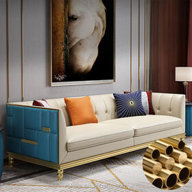 Spagnesi leather sectional discount