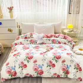 Dessus De Lit Patchwork Fait Main 94x87 Pouces Multicolore (inachevé, Coton US)