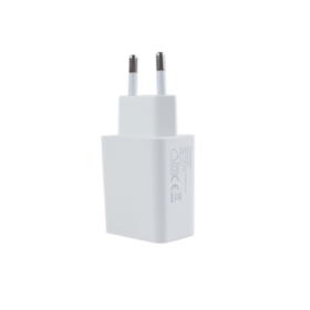 Carregador de Viagem Universal USB-A de 5W 5V1A Adaptador AC DC de Alimentação Segura Carregador de Parede para Celular à Prova de Fogo para iPhone Samsung