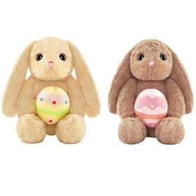 Easter bunny stuffed animal toy rabbit plush toy with egg holiday toys