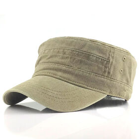 High Quality Vintage Washed Tactical Cotton Army Green Hat Baseball Cap for Men