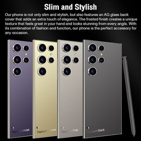 S24 Ultra 7.3" 5G Smart phone with Octa-Core Processor, 512GB Storage, and 108MP AI Camera