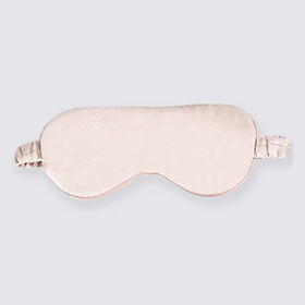 Factory Custom Logo embroidery 100% Mulberry Silk 19momme adjustable Breathable Relaxation Relief Night sleeping Eye Mask