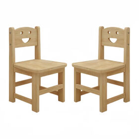 2025 al por mayor de madera maciza mesa de estudio silla conjunto de cuidado de niños bebé Nursery muebles de madera preescolar mesa y silla