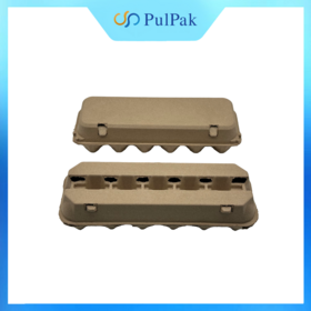 أطباق بيض مستهلكة، كراتين بيض من لب الورق، لون مخصص، كرتون بيض قابل للتحلل البيولوجي، صندوق لب ورق للبيض، كرتون بيض مع البيض