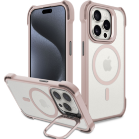 Casing pelindung ponsel pemasok 2024 dengan dudukan kamera magnetik TPU anti jatuh untuk iPhone 15 Pro