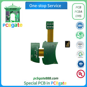 Materiais FCCL altamente flexíveis, PCB rígido-flexível de 3 camadas, PCB flexível FFC para robôs