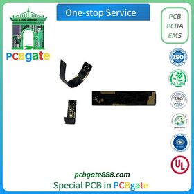 FPCB Poliimida 4 Lapisan, Label FPC, Papan Fleksibel untuk Cincin Pintar NFC RFID, FPC Utama Fleksibel