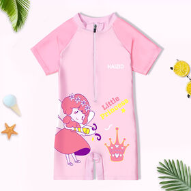 Custom Children Swimwear Cute Cartoon Kids Bathing Suit Plus Size Boys Girls One-piece Swimsuits