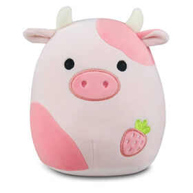 Vente chaude 3D Mignon Vache Peluche Jouet Vache Animaux en peluche Oreiller Couleur personnalisée Doux Peluche Vaches Jouet pour la décoration de la maison de voiture