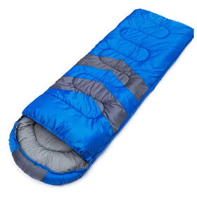 Sac de Couchage de Camping Enveloppe Résistant aux Déversements avec Doublure en Polyester et Rembourrage en Coton Doux et Creux - Offre Spéciale