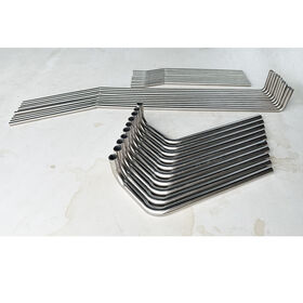 Manufacturer Custom Tube Pipe Bend Forming Parts Stainless Steel Hollow Tube Bending Pipe Bending Service