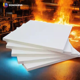China factory high-temperature 1260c Insulation board Aluminum silicate ceramic fiber board Insulating refractory materials