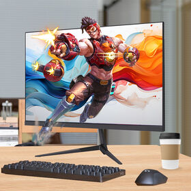 Factory Price 24 inch Frameless FHD PC Monitor Desktop Computer Monitors with Speakers