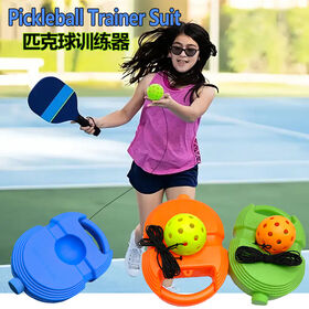 Hot selling Pickle Ball Trainer Single player Pickle Ball Training Ball 40 Hole High Elasticity Rebound Trainer in Stock