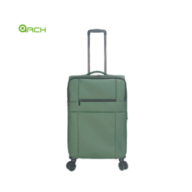 Manufacturer PU suitcase with spinner wheels
