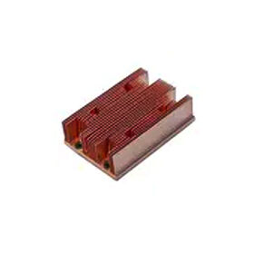 Precision CNC Processing Copper Skived Heatsink for Computer Motherboard