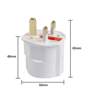 UK auf EU Adapter Netzstecker Universal Stecker Spannungswandler 220V auf 110V Transformator Reiseadapter